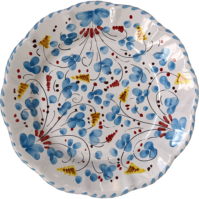 Deruta Plate 20 cm Turquoise