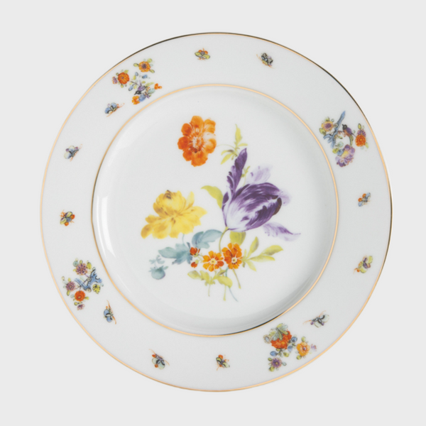 Set of Six Tulip Dinner Plates