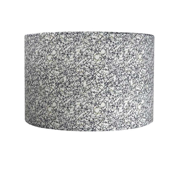 Diagonals Lampshade in White