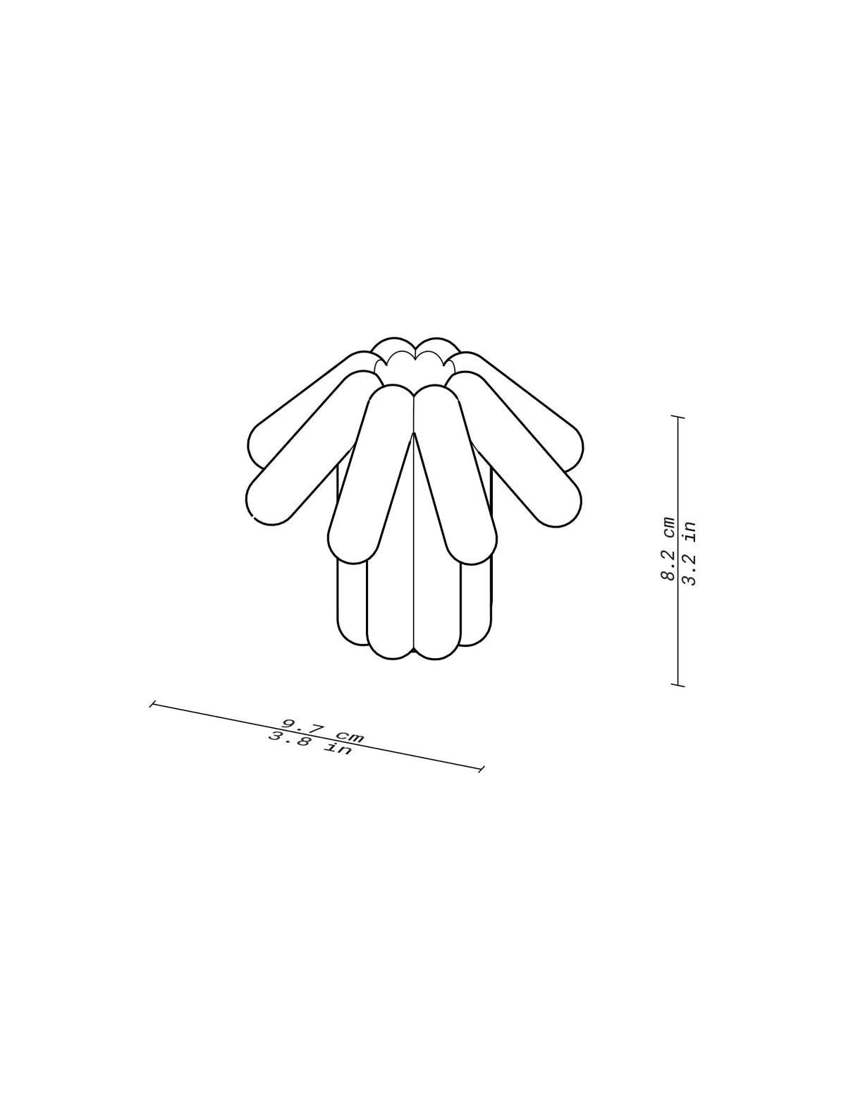 Digit Candle Holder One