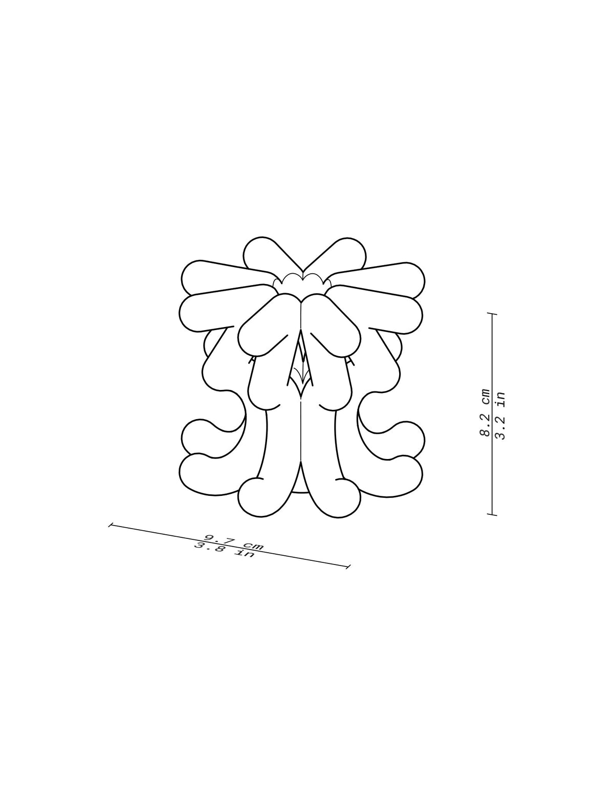 Digit Candle Holder Three