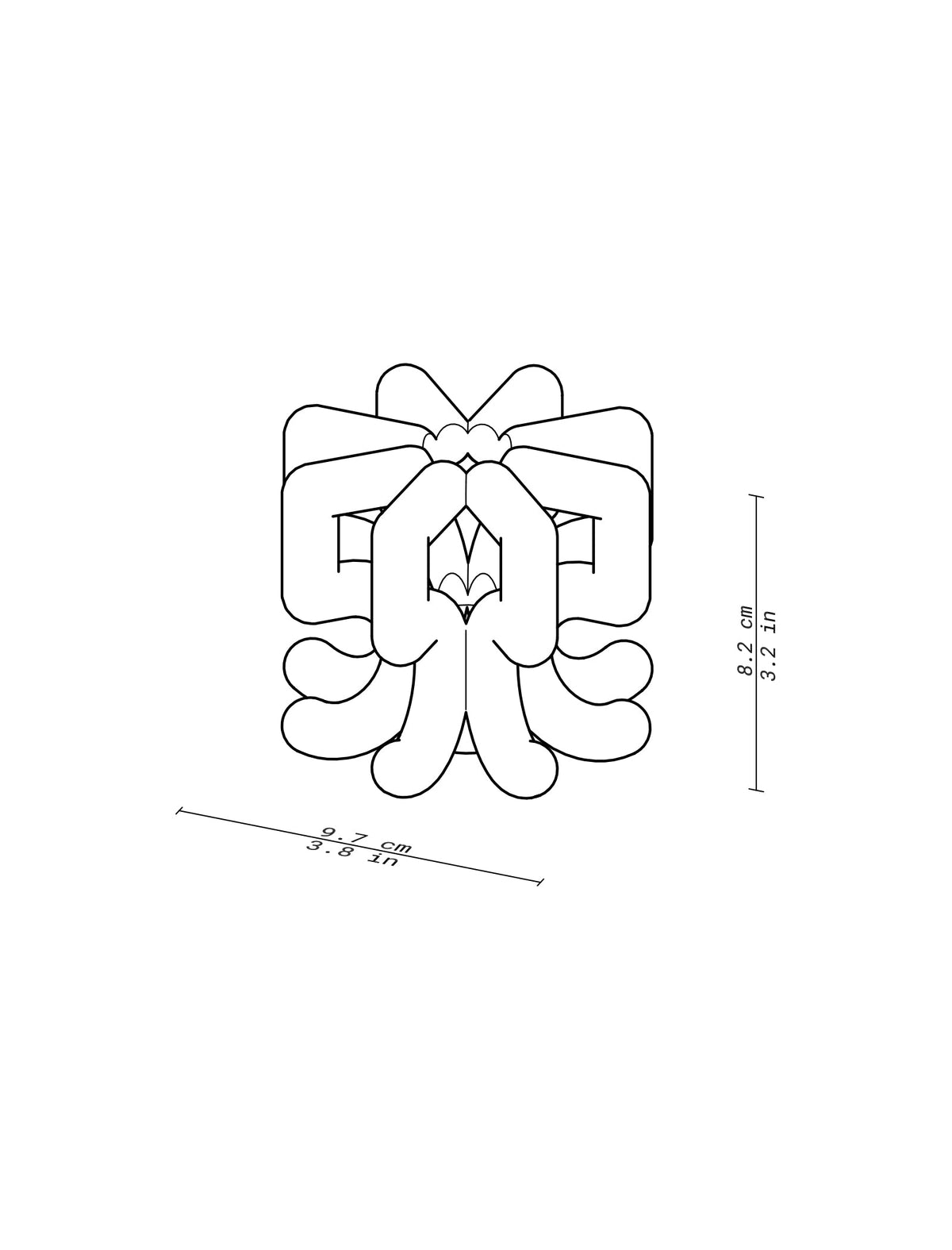Digit Candle Holder Five
