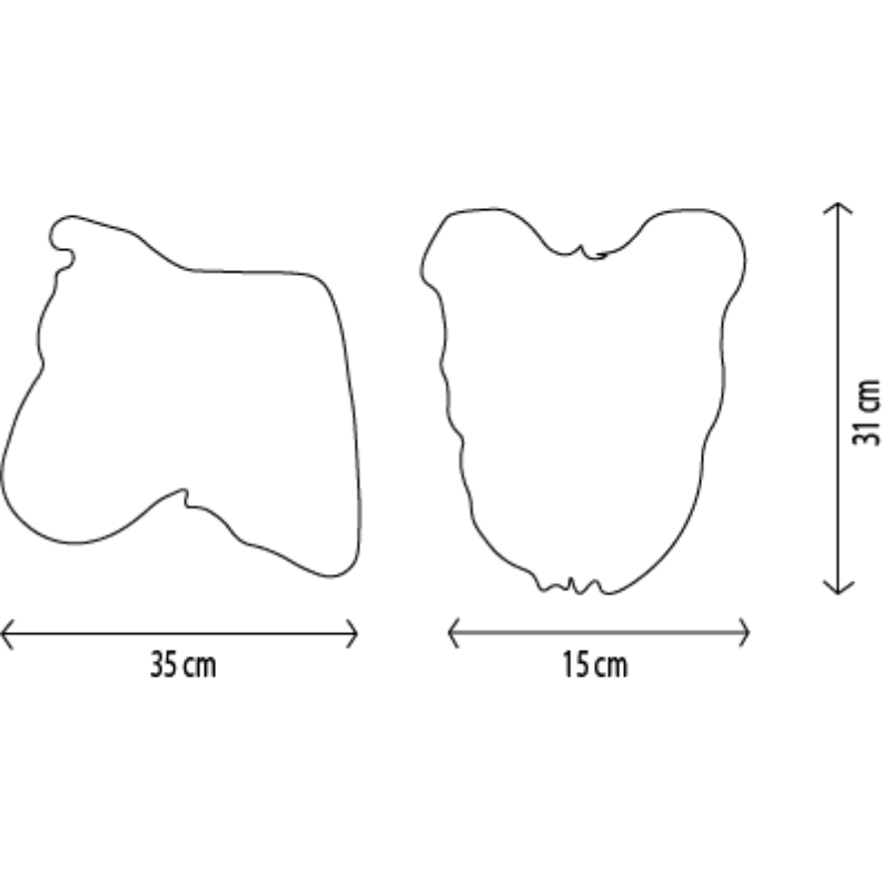 Lily the Llama Wall Mounted Plush Head