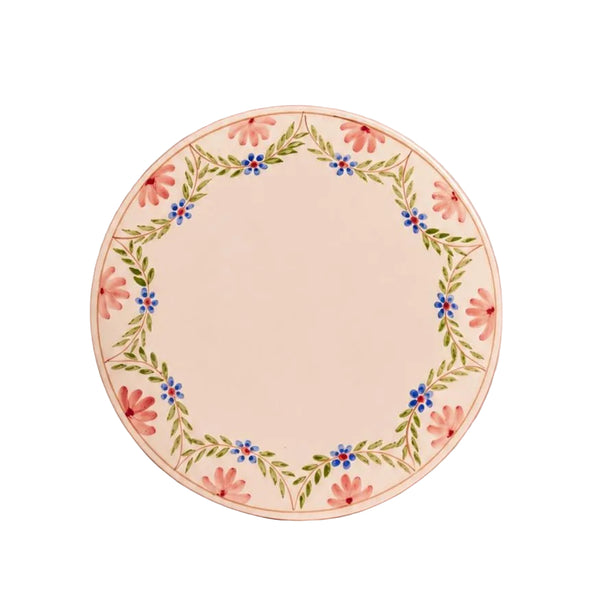 Camilla Dinner Plate, Green Garland Set of 4