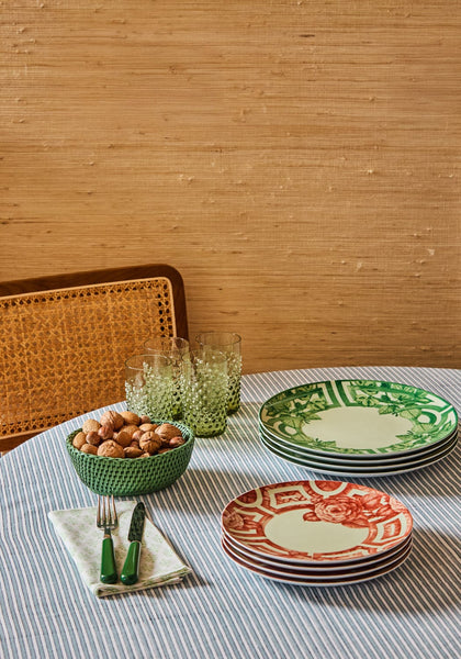 Chloe's Green and Gorgeous Dinner Plate - Set of 4