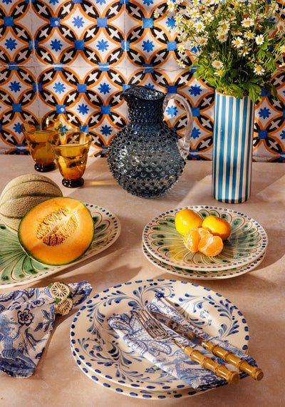 Sophia Dinner Plate, Blue