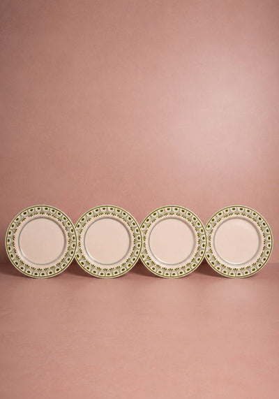 Cordelia Dinner Plate, Green
