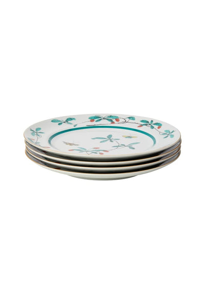 Dinner Plate Famille Verte Dinner Plates - Set of 4