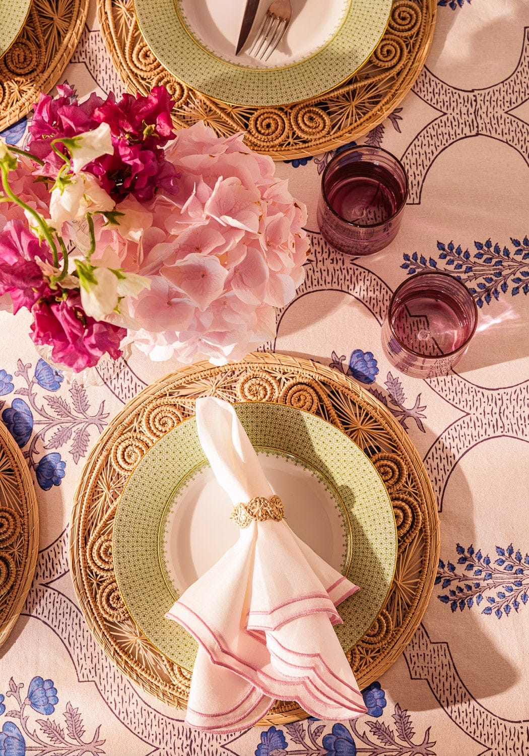 Dinner Plate Green Apple Lace Dinner Plates - Set of 4