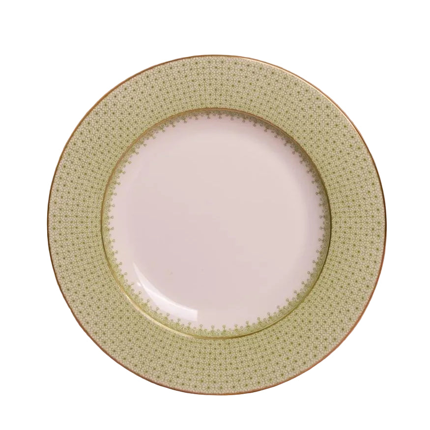 Green Apple Lace Dinner Plates - Set of 4
