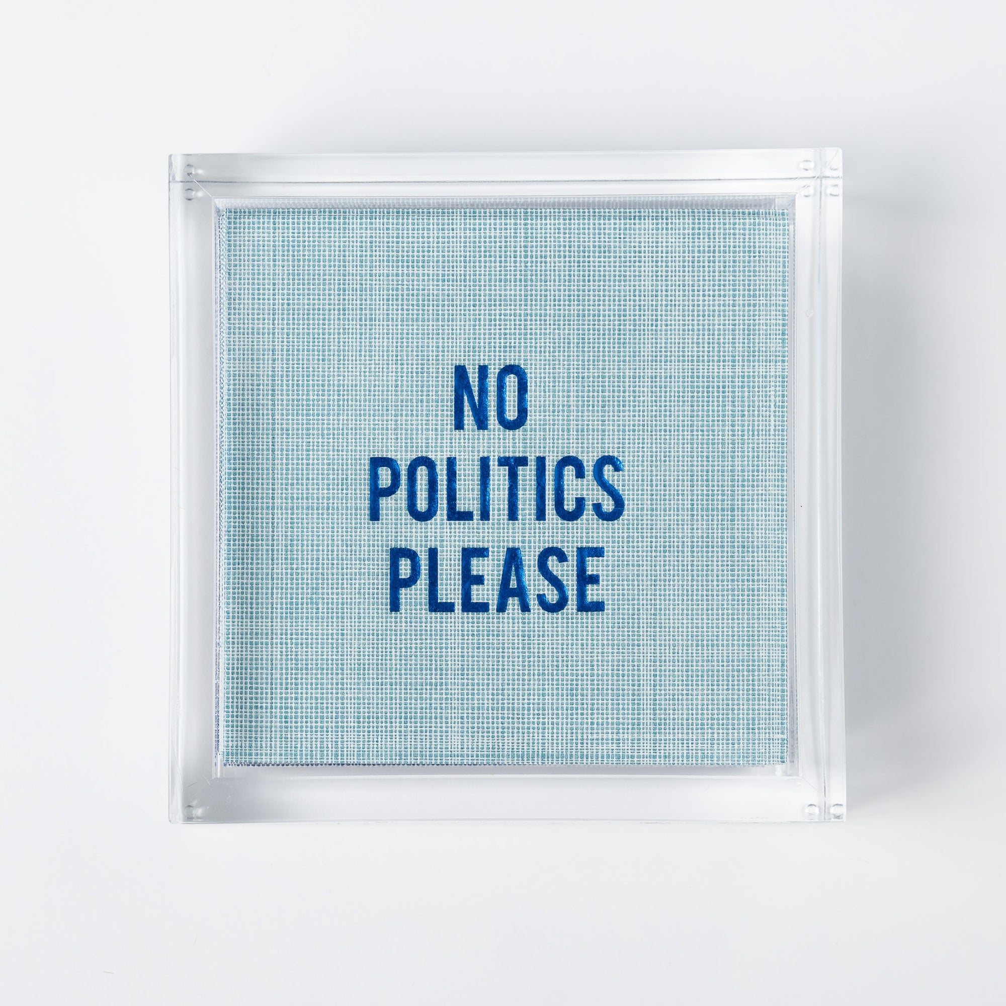 "No Politics Please" Disposable Napkin Set (Set of 20)