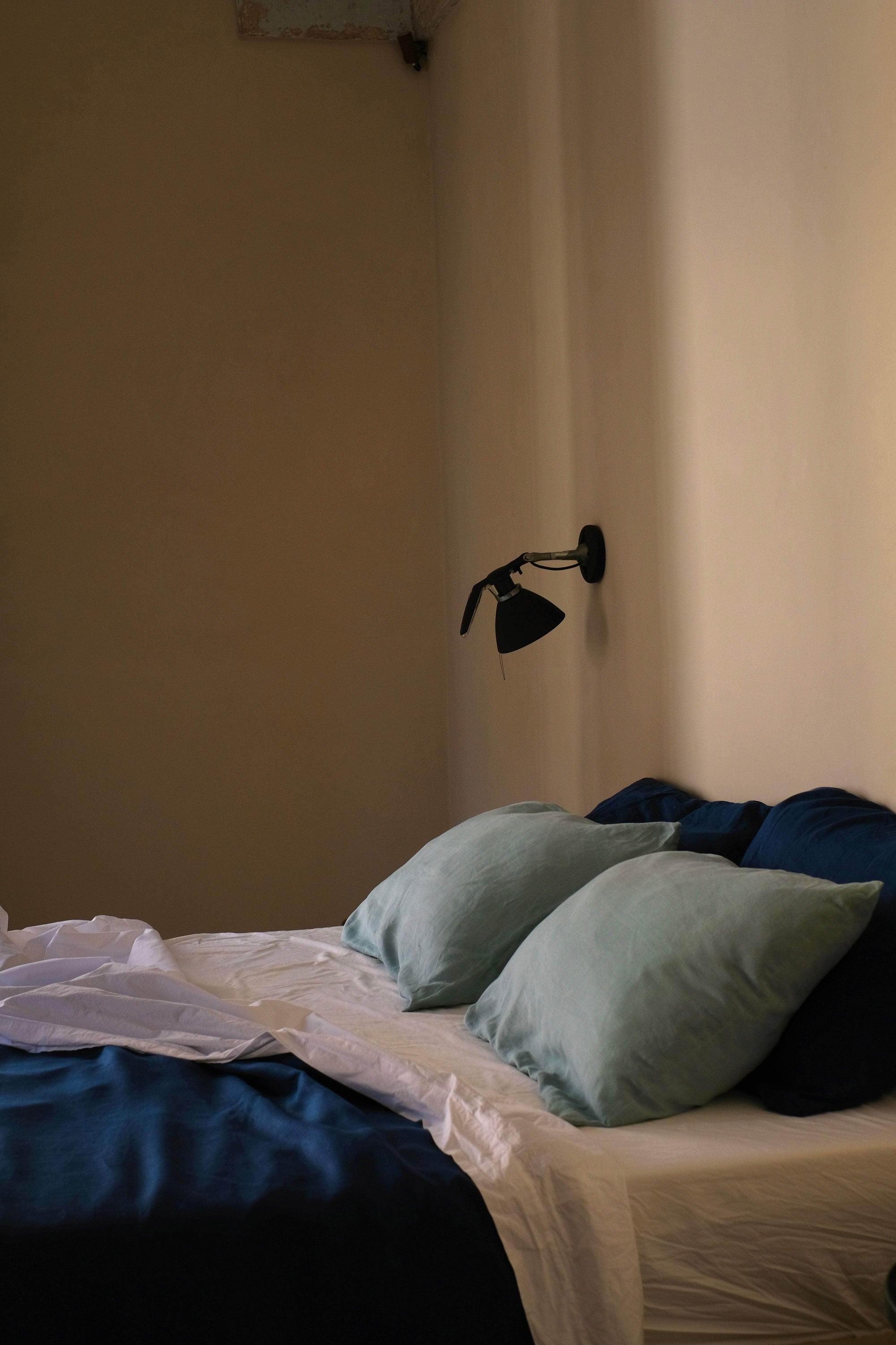 Hemp Duvet Cover Midnight Blue