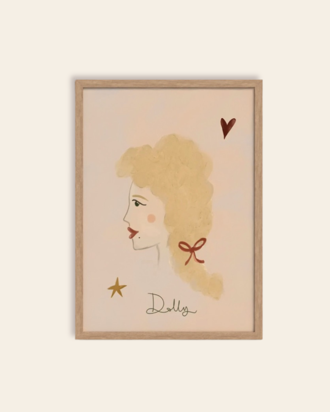 Woo Dolly! Art Print