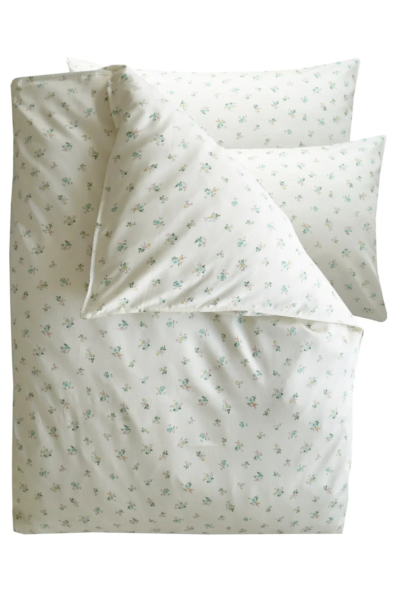 Duvet Set Made With Liberty Fabrics & Bridgerton Posy Corsage Yellow