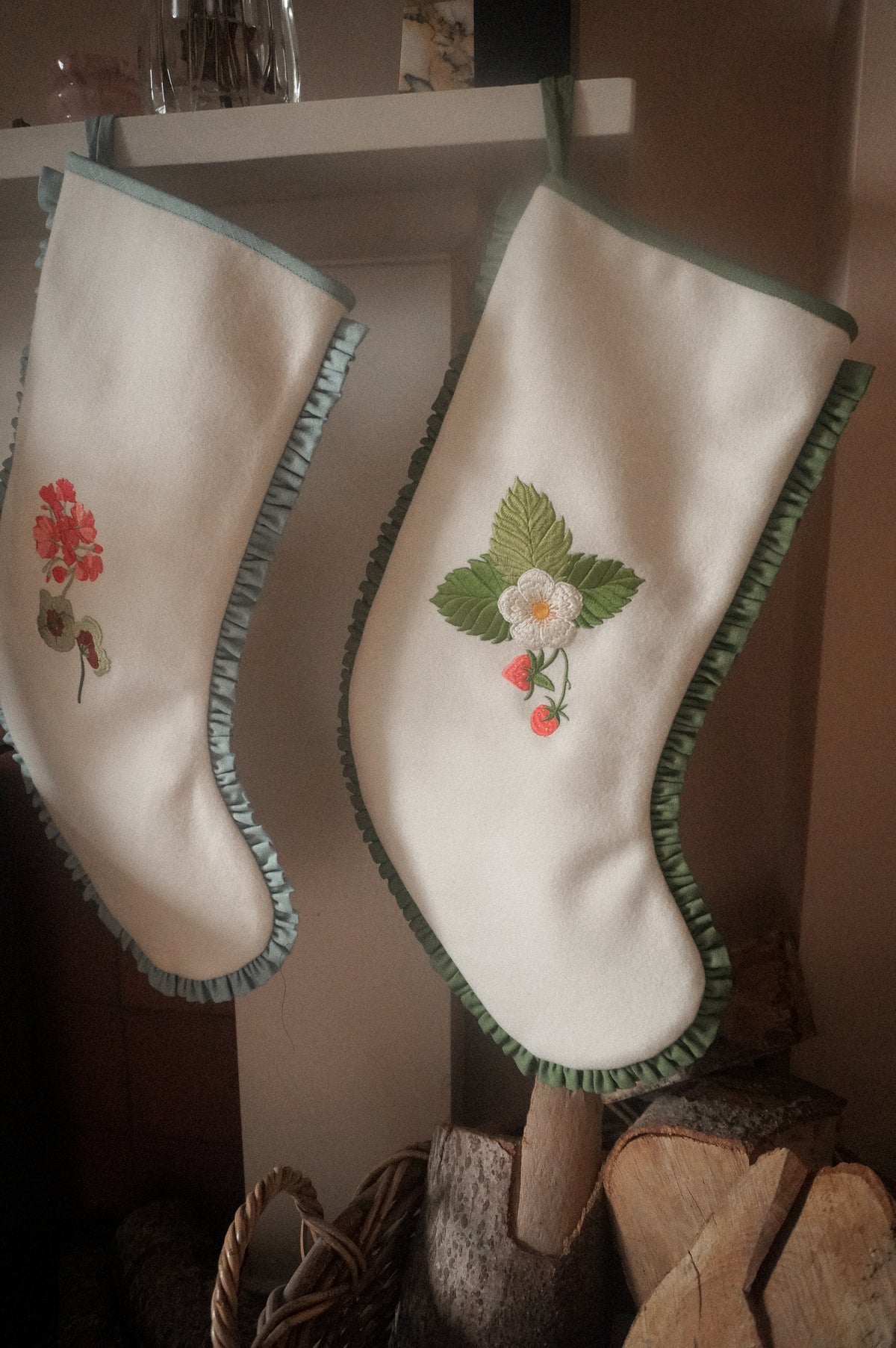 Strawberry Patch Stocking