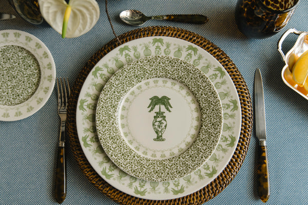 Palma Salad/Dessert Plate | Emerald | Set of 6
