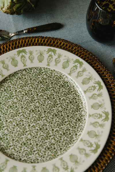 Urna Dinner Plate | Emerald | Set of 6
