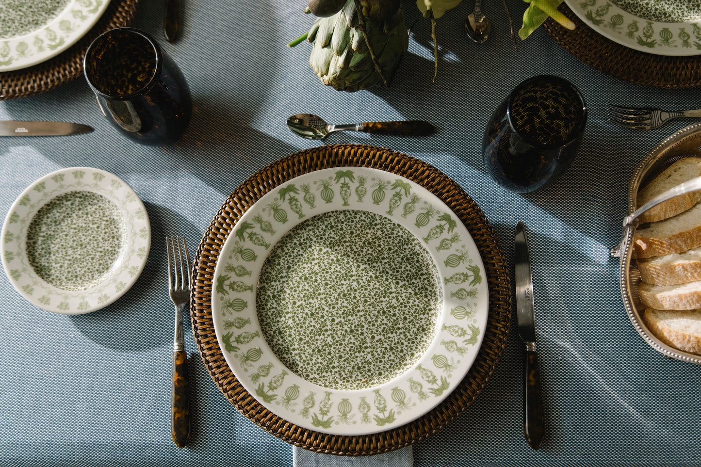 Urna Dinner Plate | Emerald | Set of 6