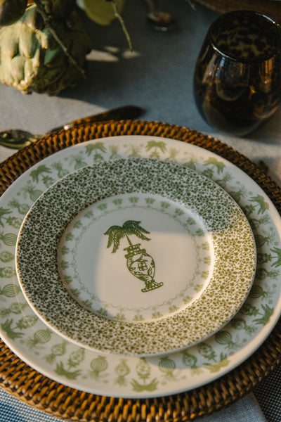 Palma Salad/Dessert Plate | Emerald | Set of 6