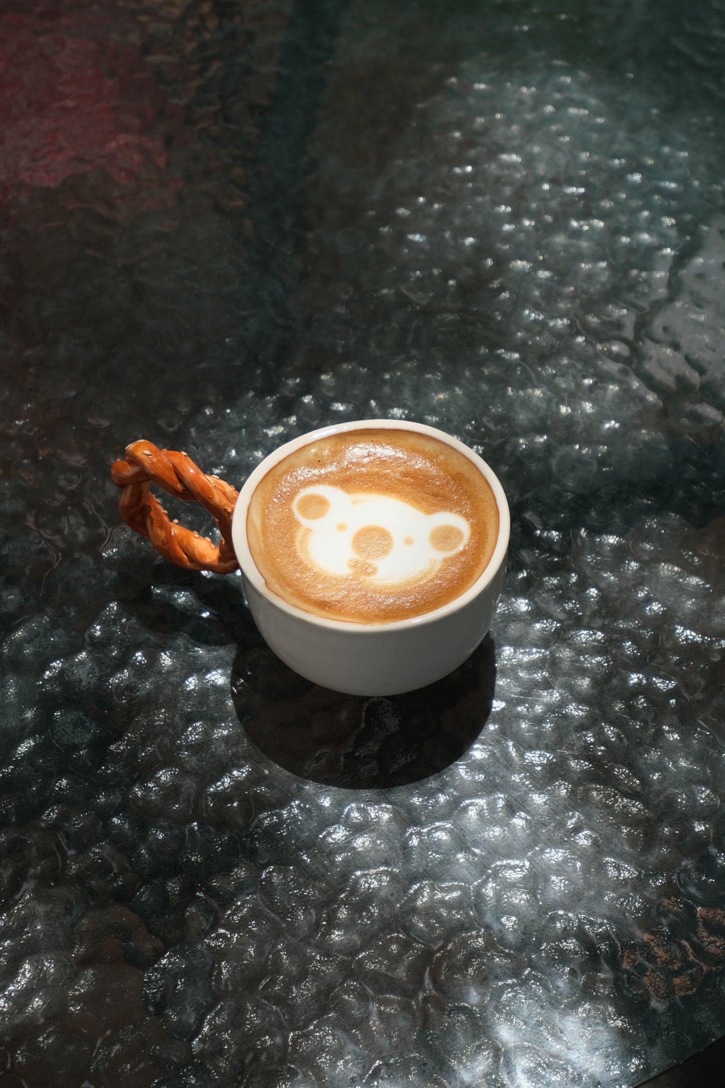 Handmade Ceramic Bagel Mug