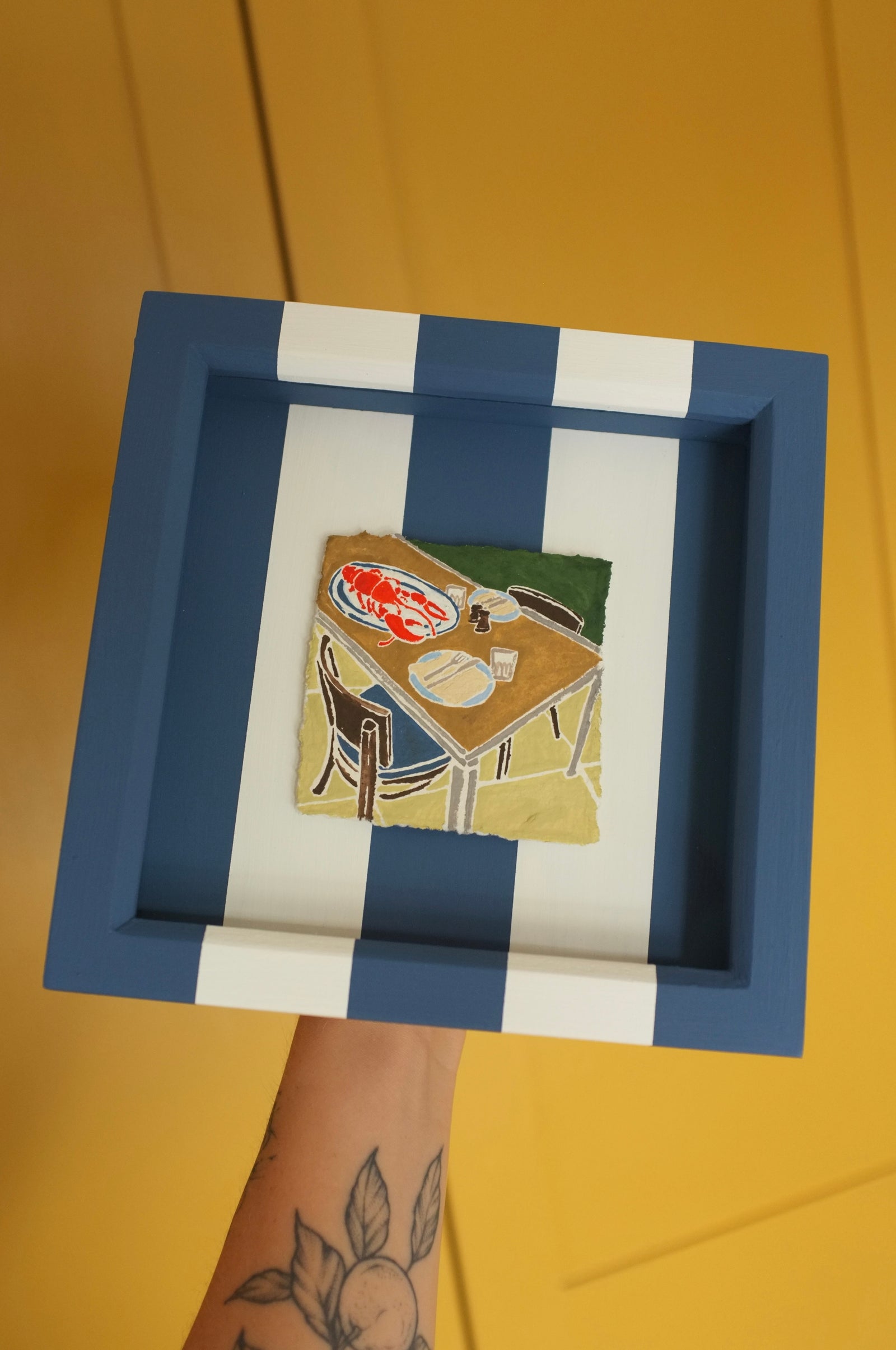 Out For Lobster Original Artwork