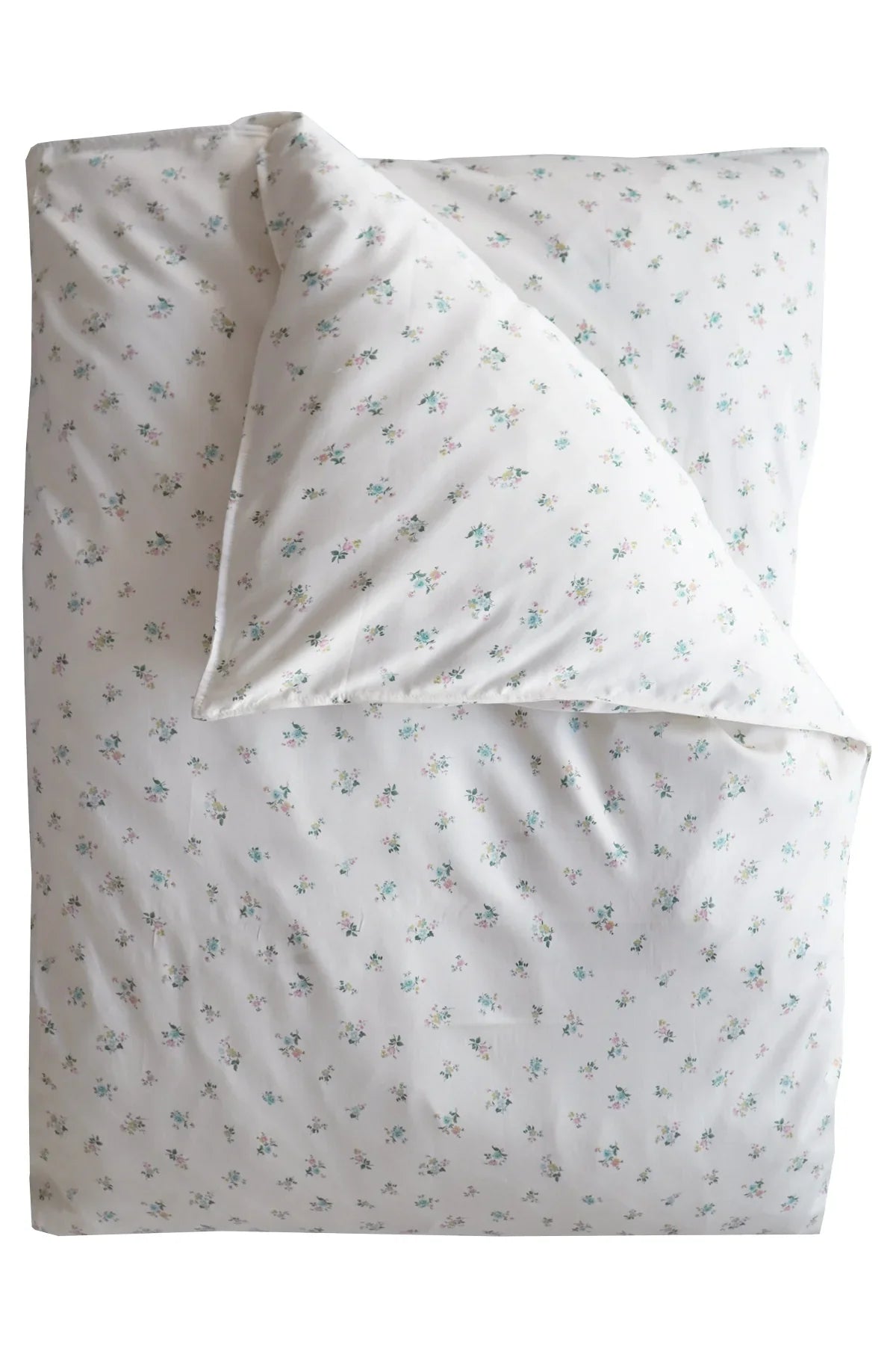 Duvet Set Made With Liberty Fabrics & Bridgerton Posy Corsage Yellow