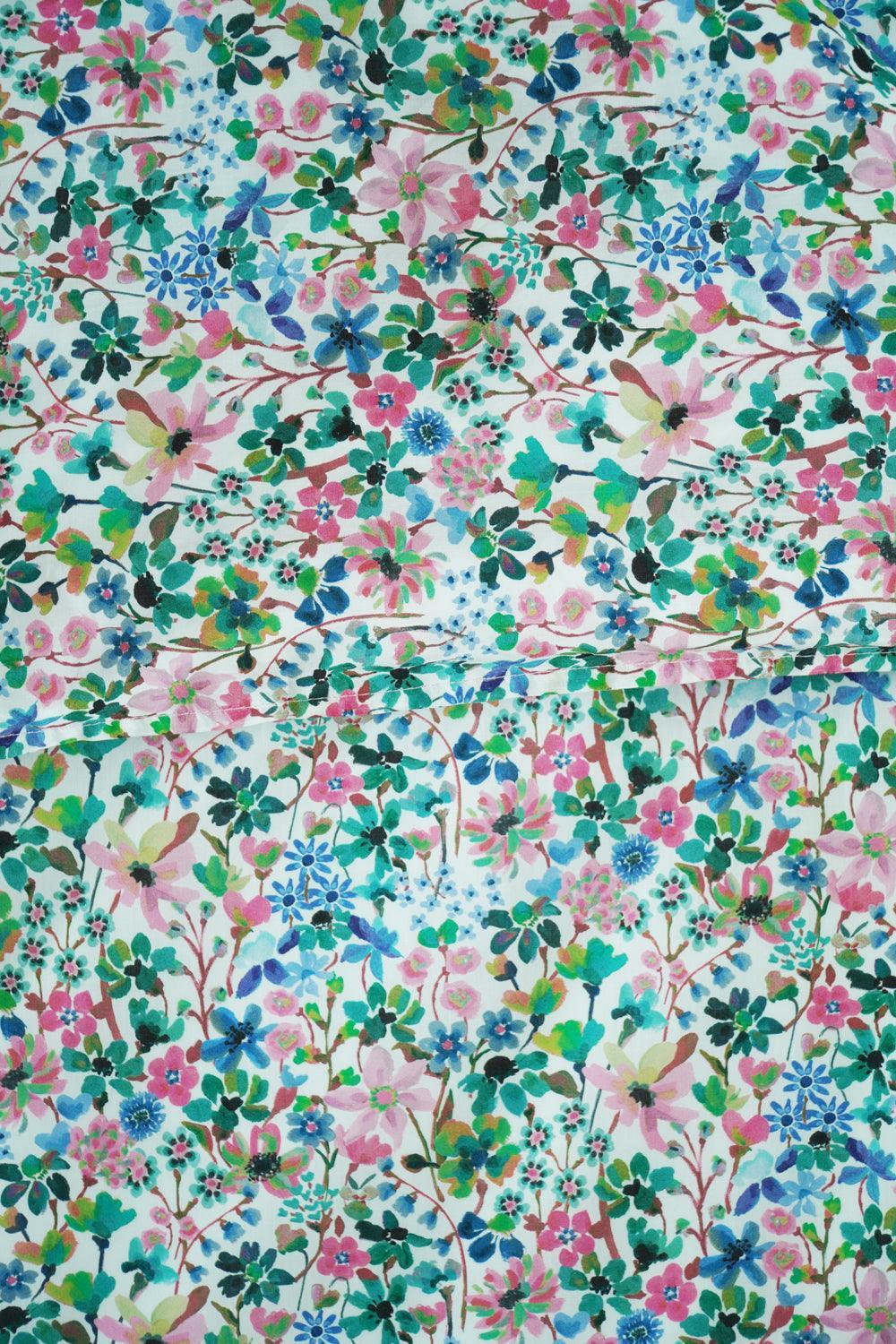 Duvet Set made with Liberty Fabric DREAMS OF SUMMER - Coco & Wolf