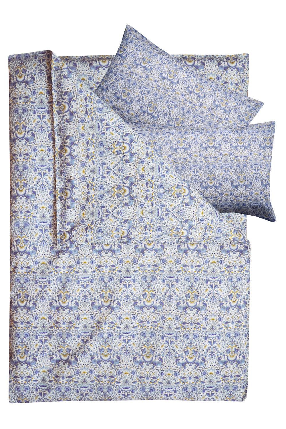 Duvet Set made with Liberty Fabric LODDEN CHINA BLUE - Coco & Wolf