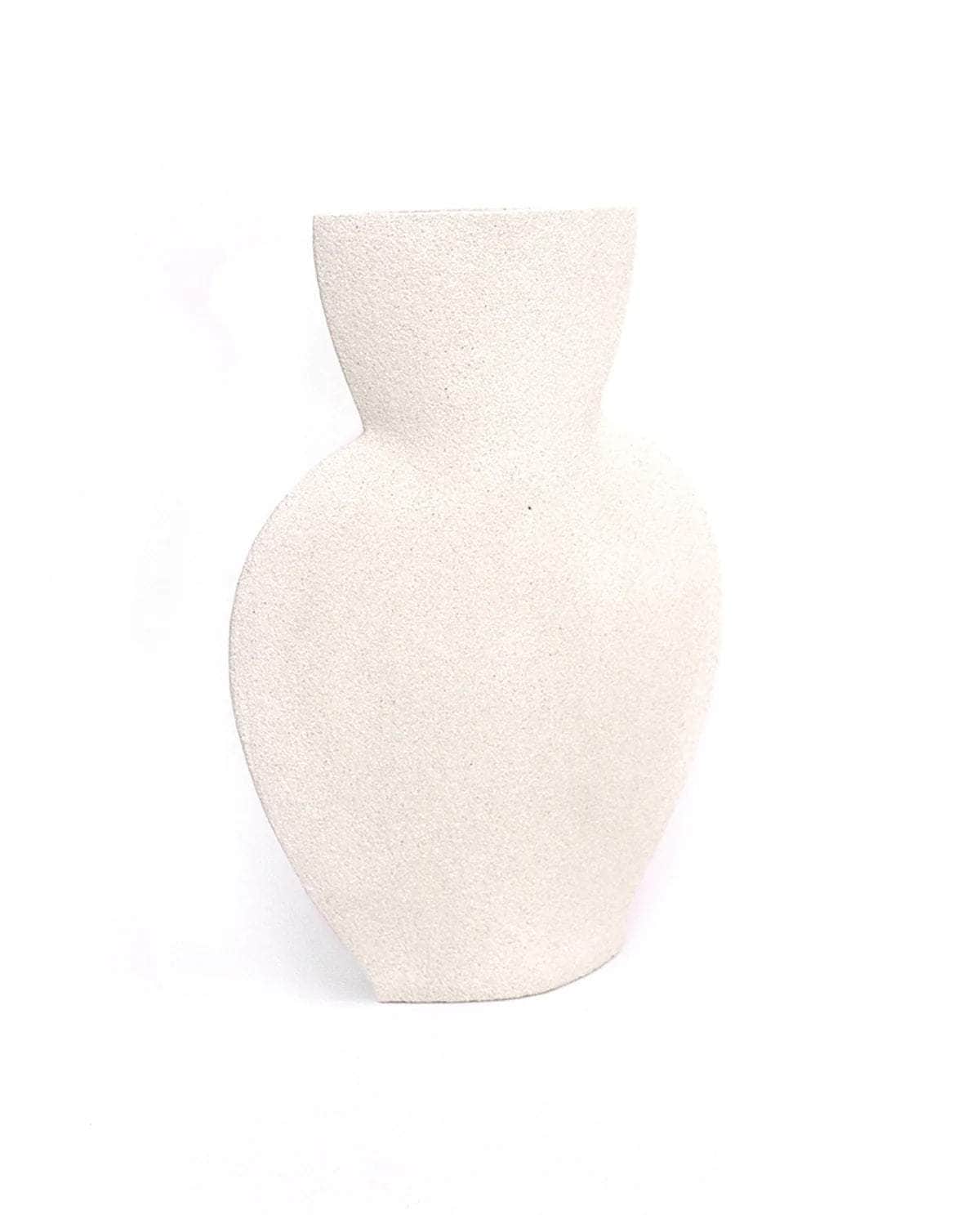 Ceramic Vase  ‘Amphora - White ’