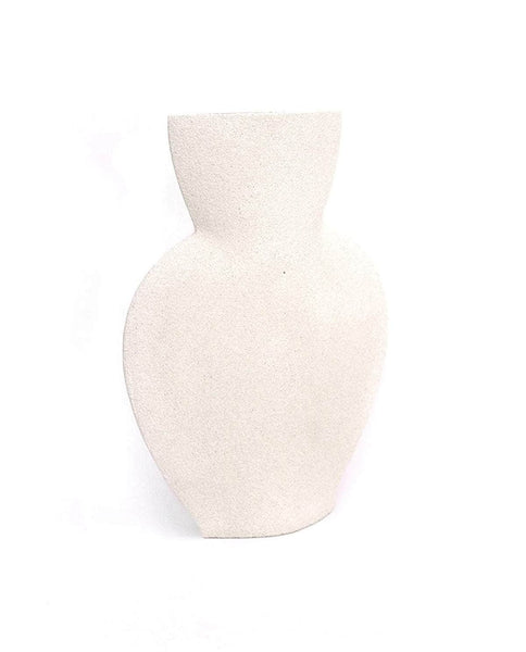 Ceramic Vase  ‘Amphora - White ’