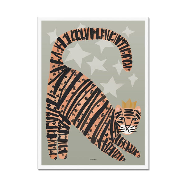 Tiger in Green Children's Print
