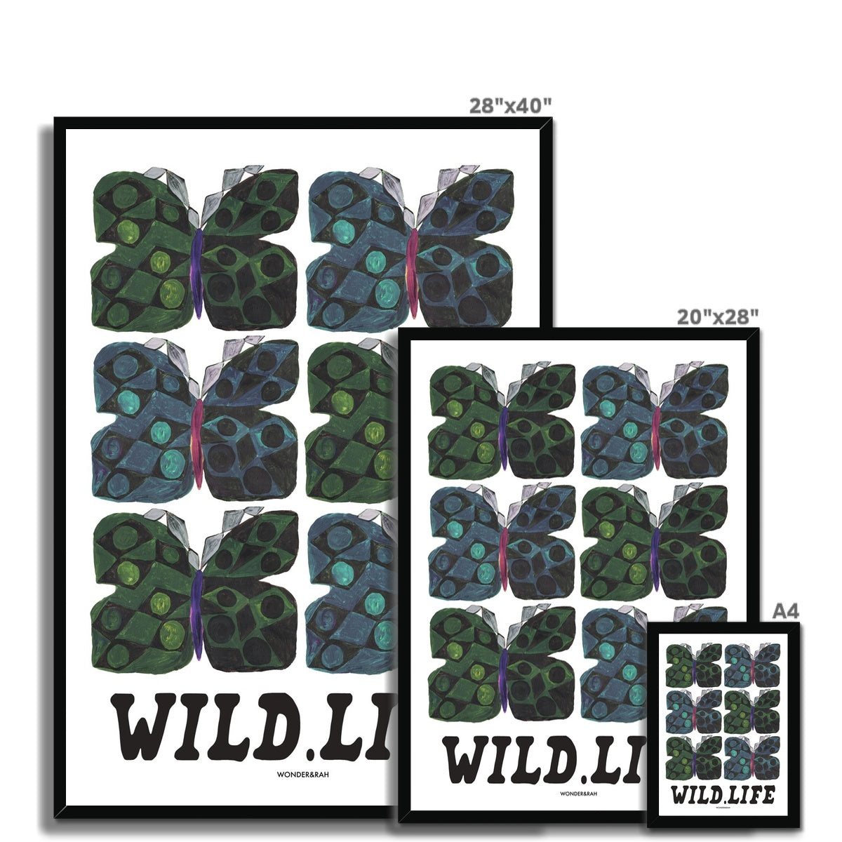 Wild Life Butterfly Print