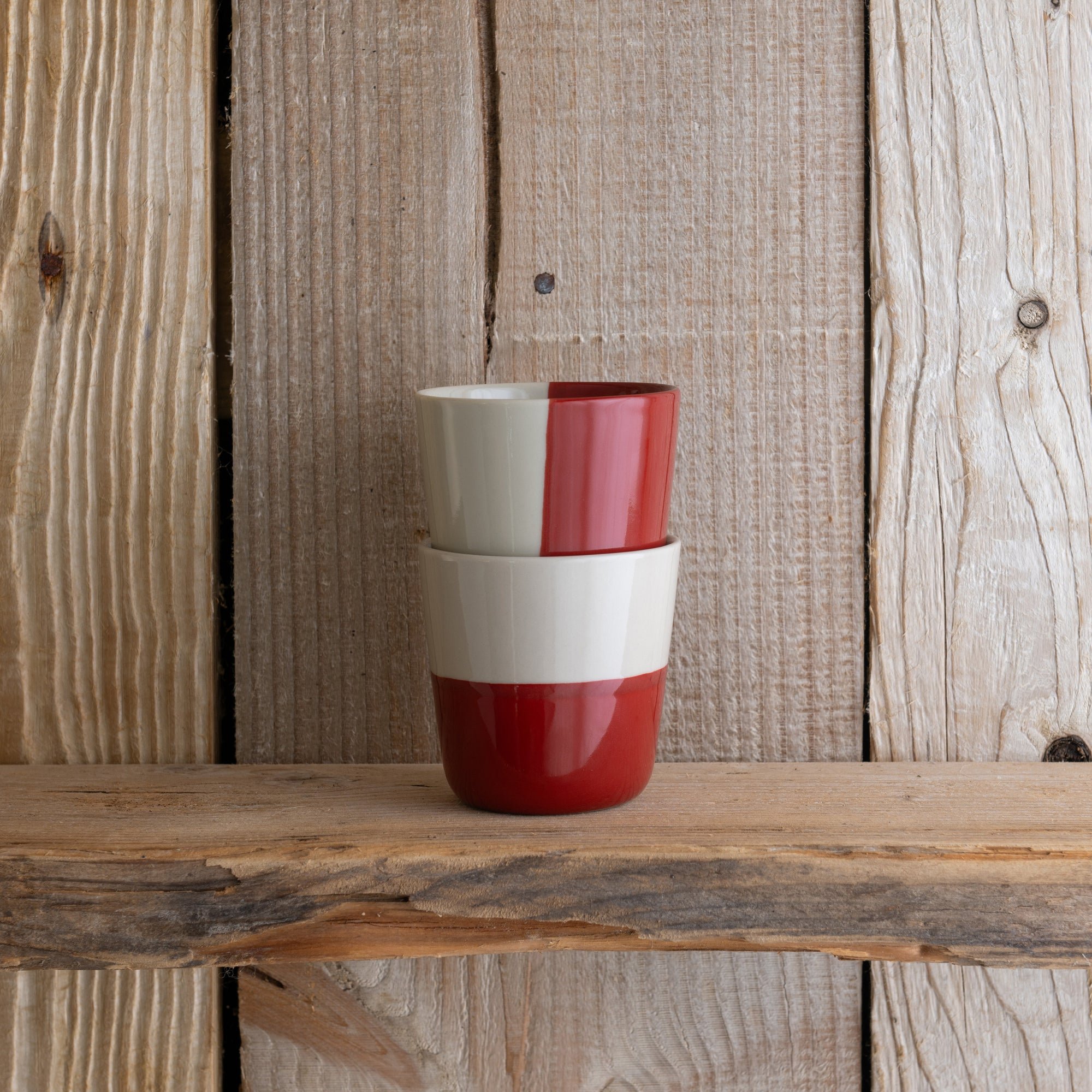 Rue Beaker - Earth Red - Small (Set of 2)