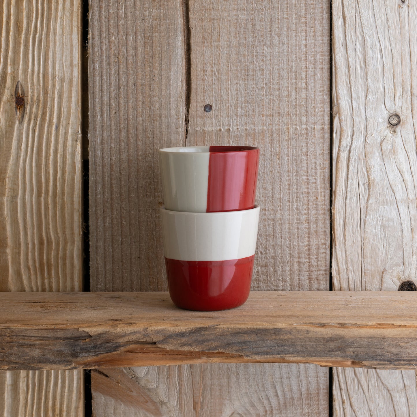 Rue Beaker - Earth Red - Small (Set of 2)