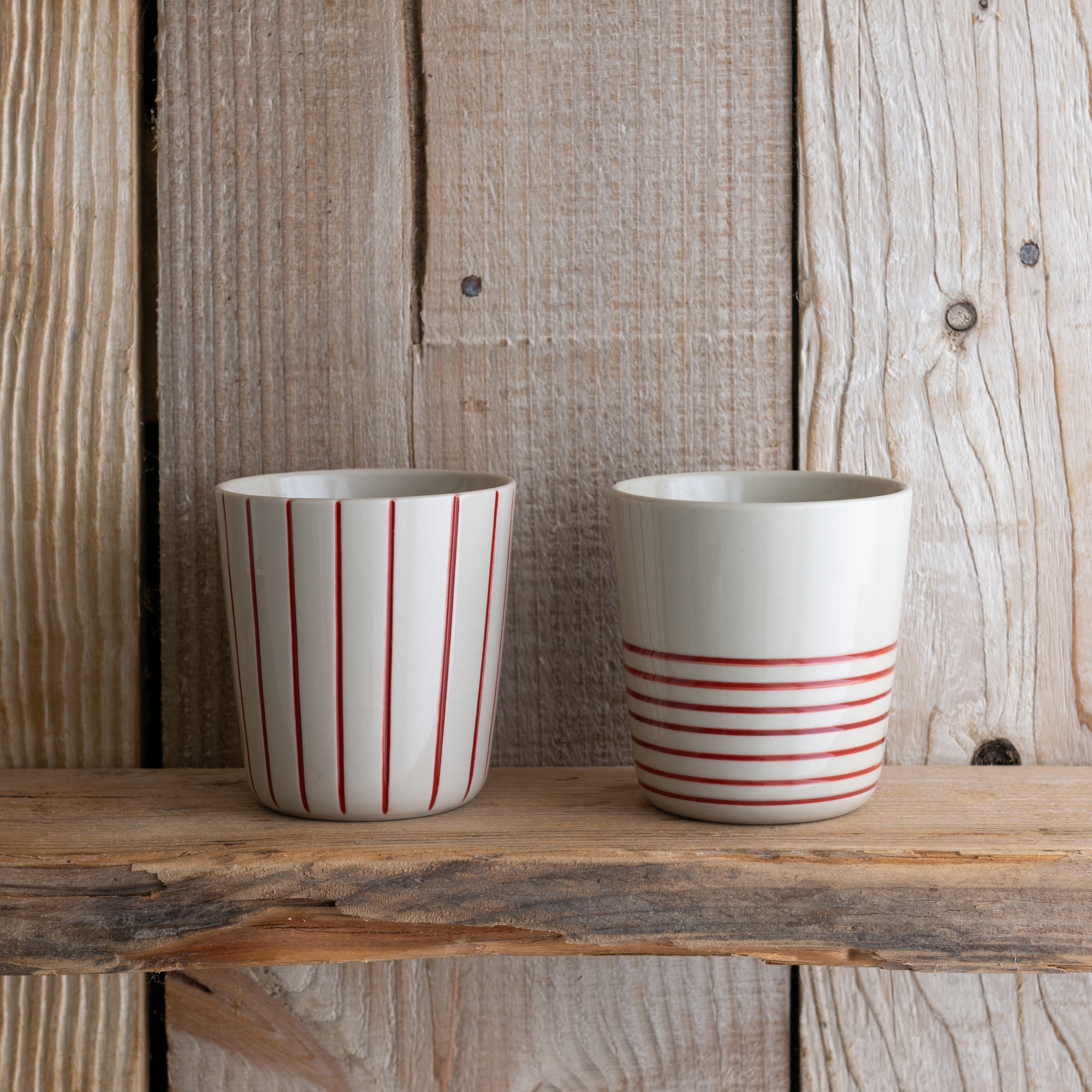 Sorrel Beaker - Brushed Earth Red - Large (Set of 2)