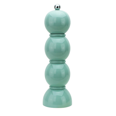 Eau de Nil Lacquer Bobbin Salt or Pepper Grinder - Addison Ross Ltd UK