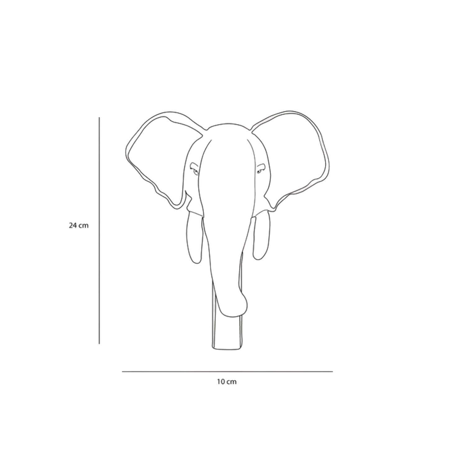 Elephant Coat Hanger