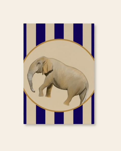 Portrait of an Elephant Art Print