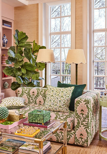 Emerald Meridian Cushion Cover - Casa by Josephine Jenno