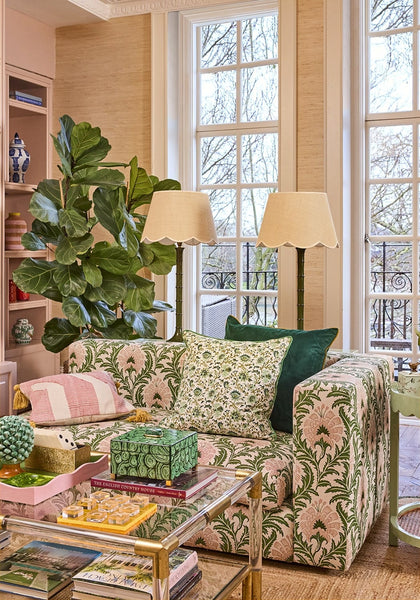 Emerald Meridian Cushion Cover - Casa by Josephine Jenno