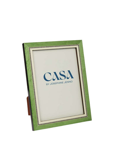 Emperor's Jade Marquetry Frame 6x4" - Casa by Josephine Jenno