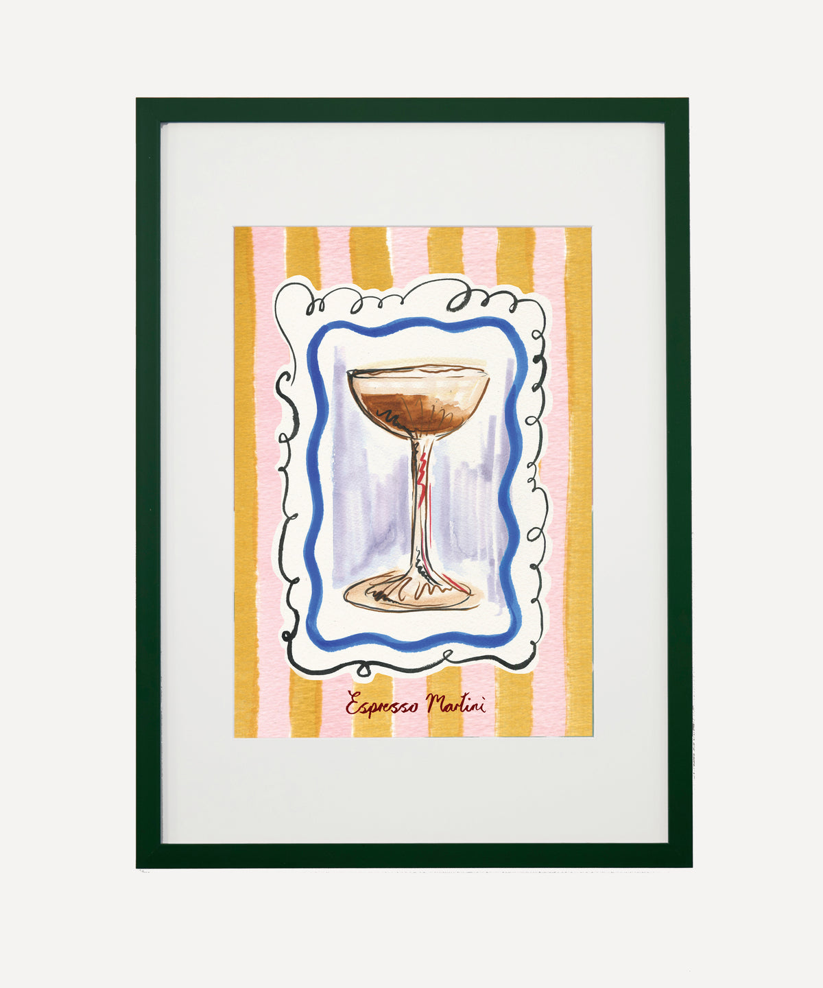 Espresso Martini, Cocktail Art Print