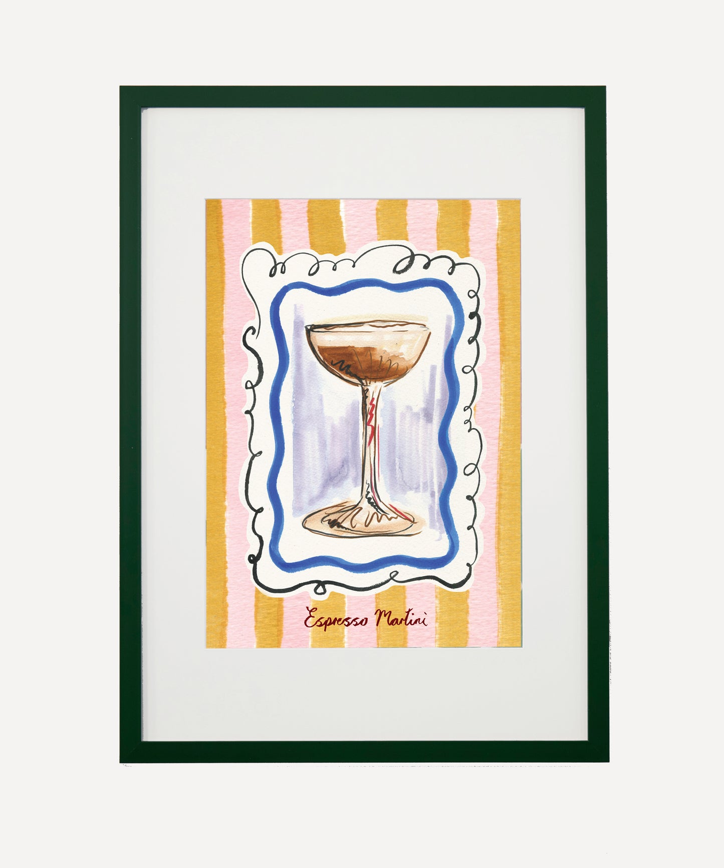 Espresso Martini, Cocktail Art Print