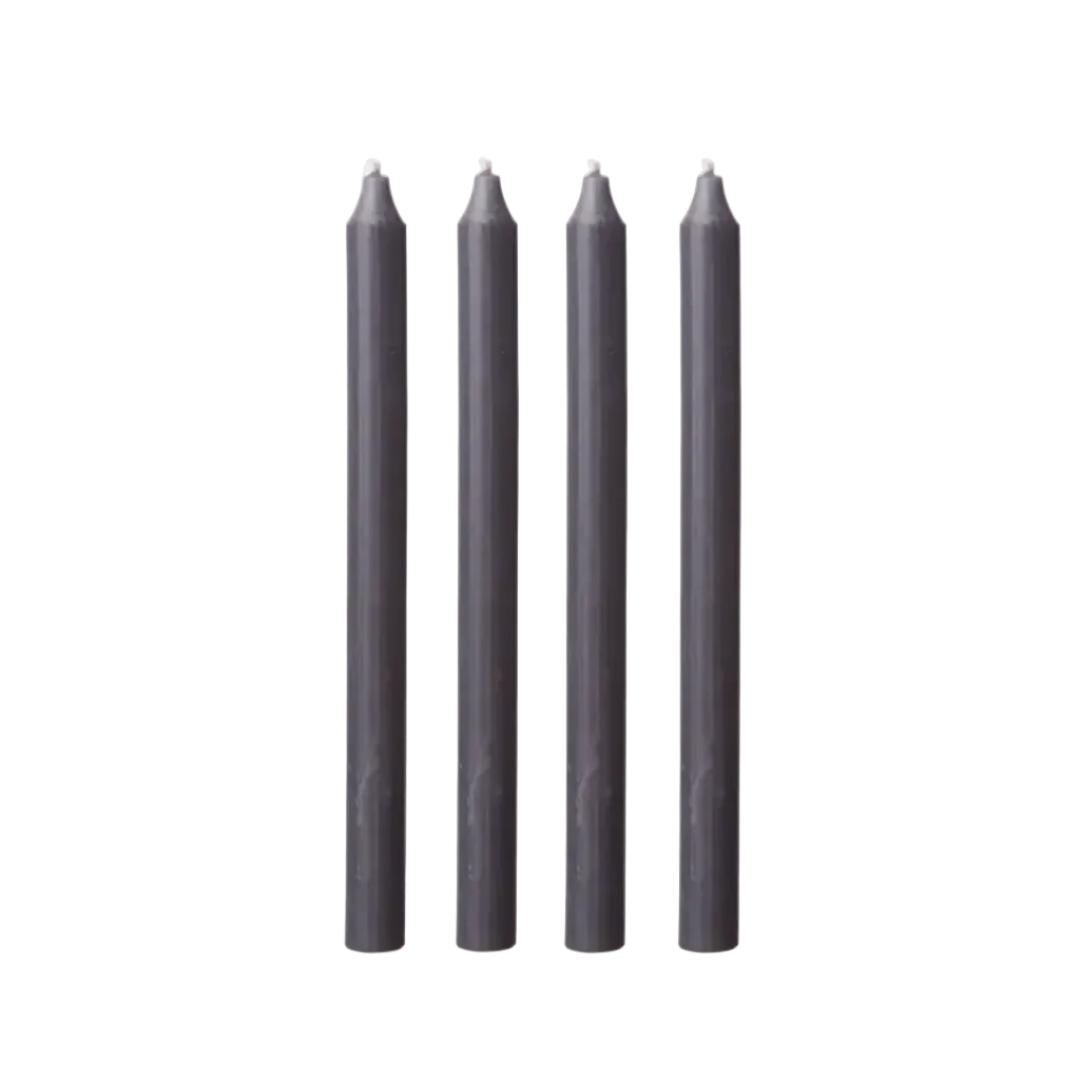 Pack 4 Velas Cinza