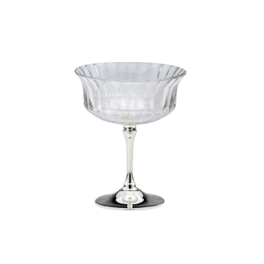 Taça de Vidro com Pé Alto 13,5cm