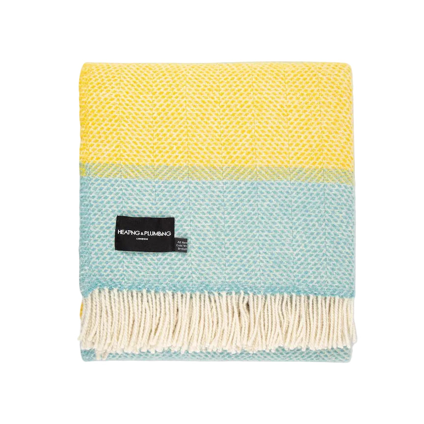 Evening Tales - Pure New Wool Blanket - Down By The Lake - Heating & Plumbing London - Throw