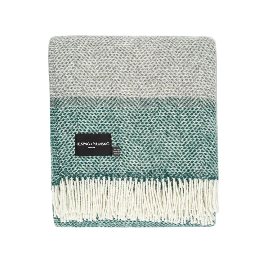 Evening Tales - Pure New Wool Blanket - Down to the Valley - Heating & Plumbing London - Throw