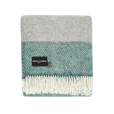 Evening Tales - Pure New Wool Blanket - Down to the Valley - Heating & Plumbing London - Throw