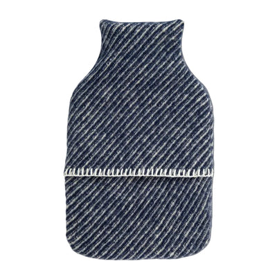 Evening Tales - Pure New Wool Hot Water Bag - Marine Blue - Heating & Plumbing London - 
