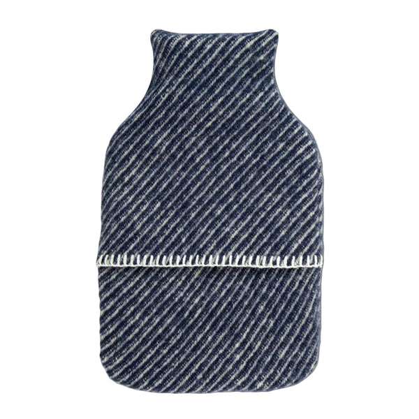 Evening Tales - Pure New Wool Hot Water Bag - Marine Blue - Heating & Plumbing London - 